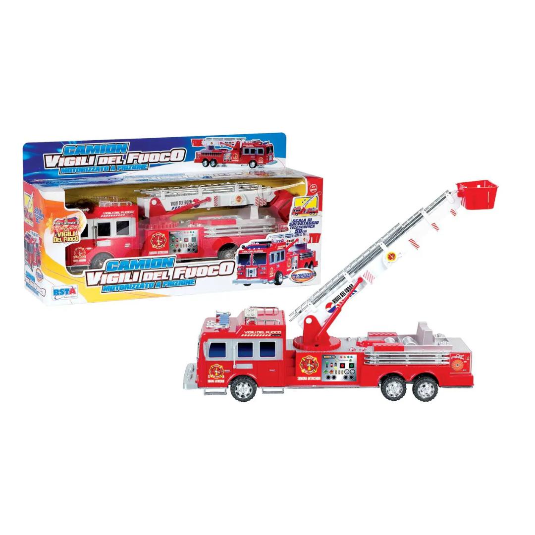 camión de bomberos de fricción