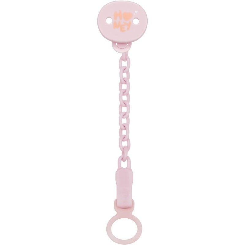 Chicco Cadena chupete todo lo que puedas clip Rosa