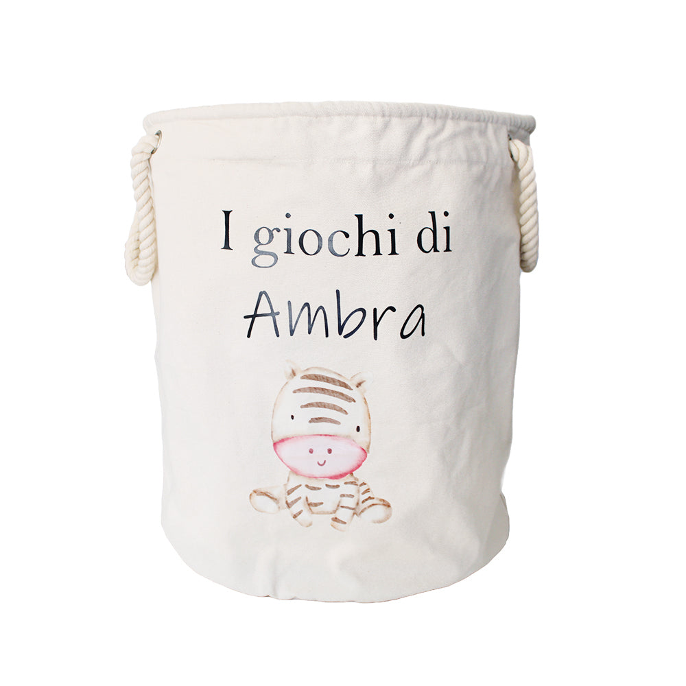 Cesta de juego personalizada