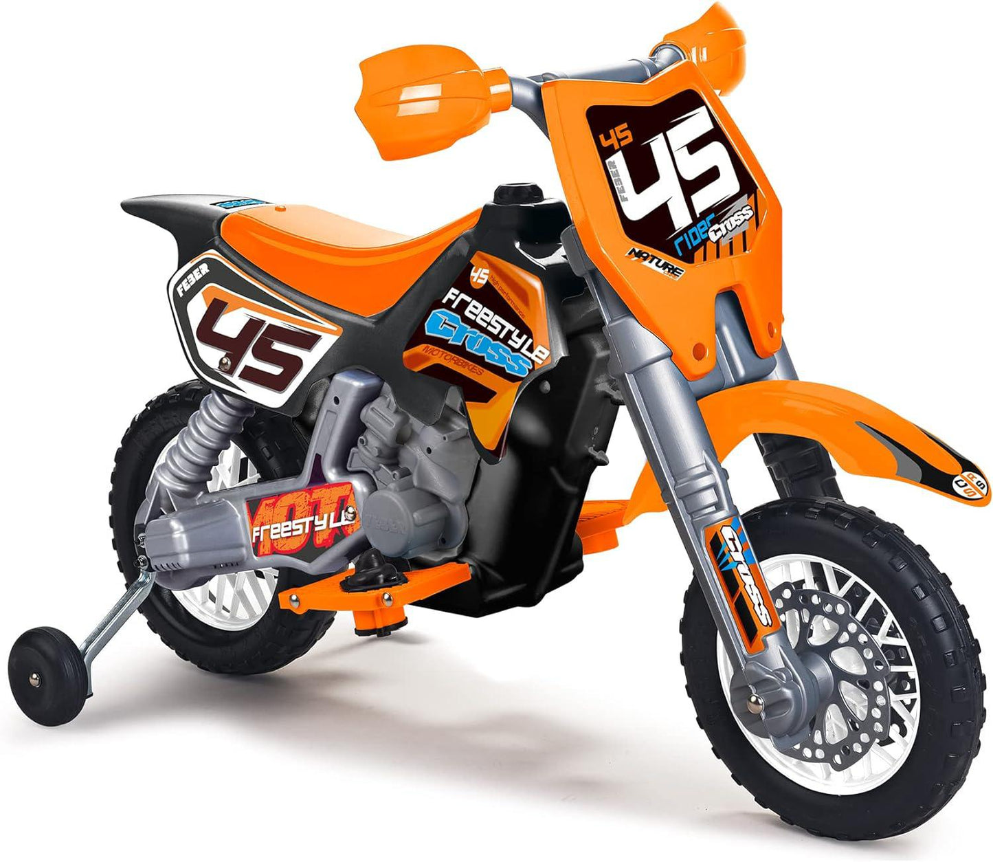 Bicicleta Cross Naranja Feber