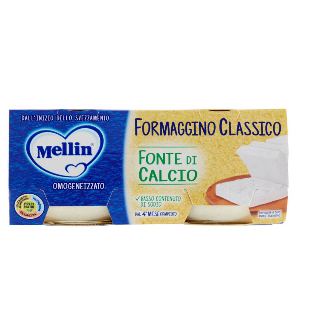 Omogeneizzato Formaggino classico Mellin 80grx2