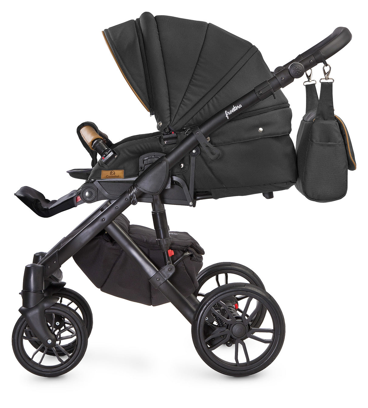Trio ideale nero con borsone incluso