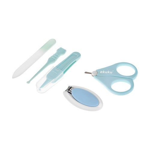 Set Cura Unghie Neonati Akuku Confezione a Forma di Mela