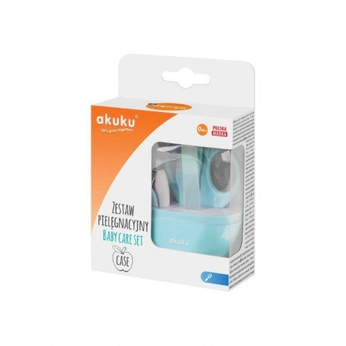 Set Cura Unghie Neonati Akuku Confezione a Forma di Mela