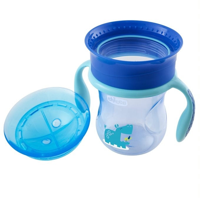 TAZZA BORRACCIA 360 GRADI PER IMPARARE A BERE 12M + CHICCO