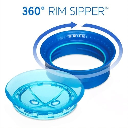 TAZZA BORRACCIA 360 GRADI PER IMPARARE A BERE 12M + CHICCO