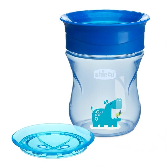 TAZZA BORRACCIA 360 GRADI PER IMPARARE A BERE 12M + CHICCO