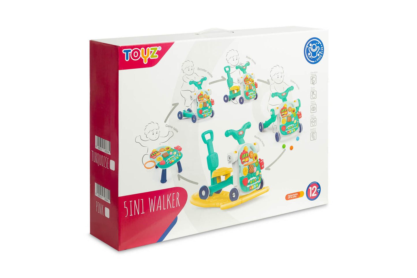 Andador-Primeros Pasos-Scooter-Mesa De Actividades-Ride-On 5en1 Varios Colores