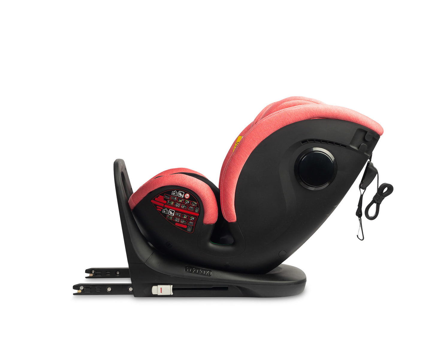 Seggiolone auto SECURO I-SIZE DIRTY PINK (40-150)