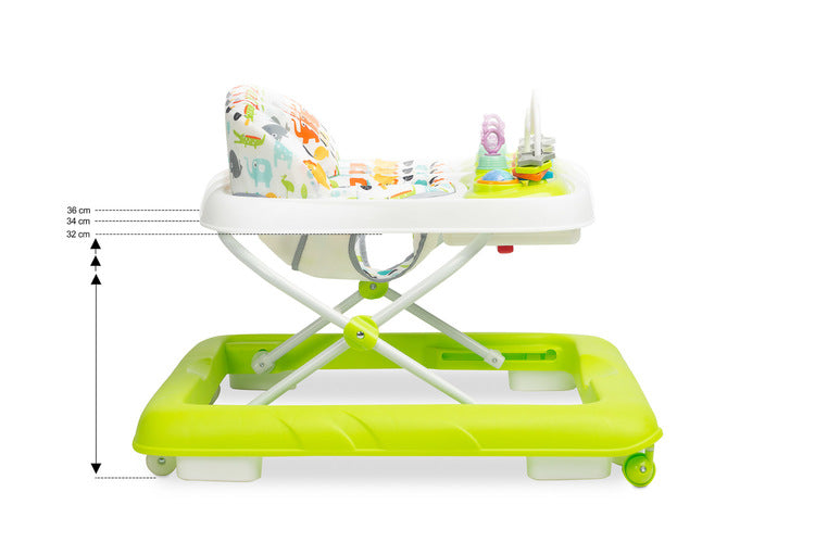 Girello "NEL" Multifunzione per Bambini – Regolabile, Sicuro e Divertente