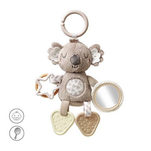 Giocattolo Sensoriale Koala – Morbido Peluche con Sonagli e Massaggiagengive