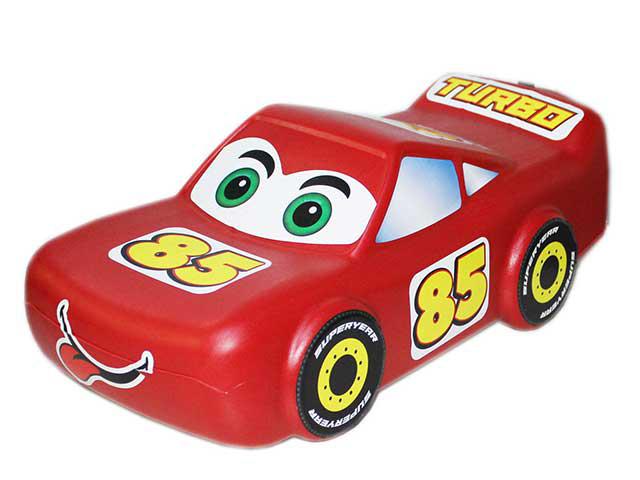 Máquina de coches con construcciones.