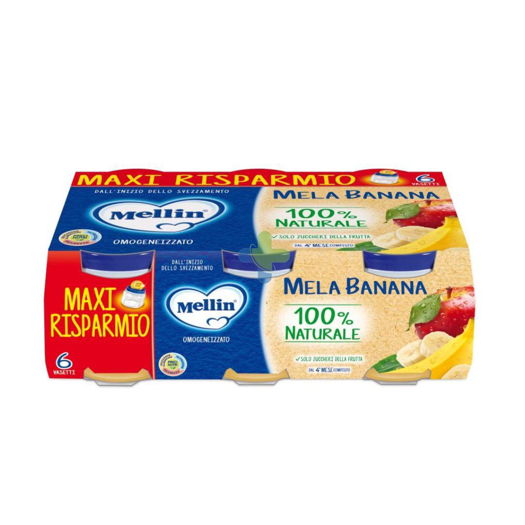 Omogeneizzato Mellin mela banana 6x100gr