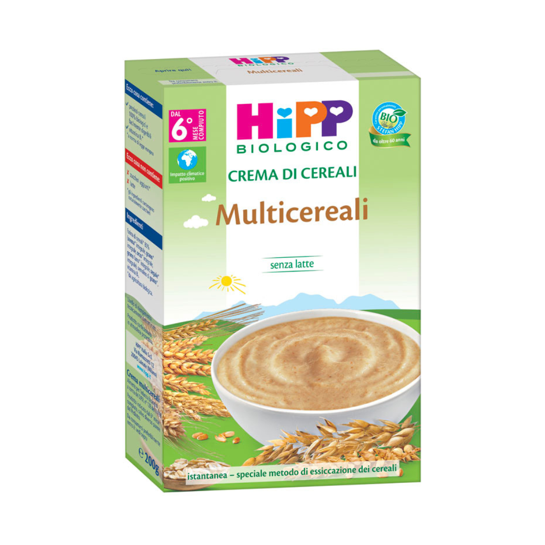 Crema de Cereales Multicereales Hipp