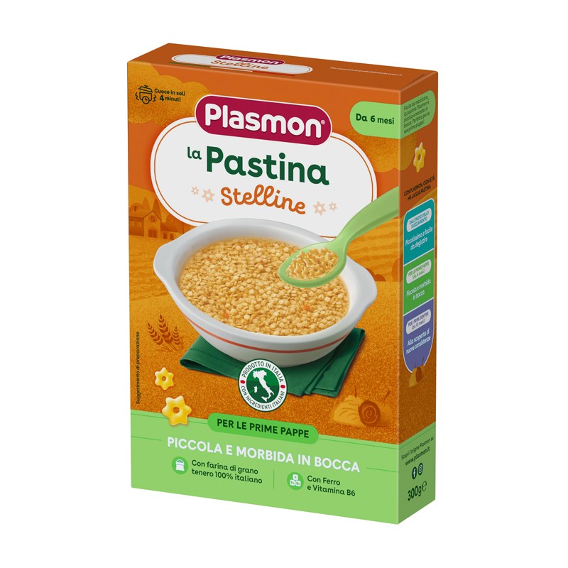 Plasmon Stelline pasta 300gr 6m+