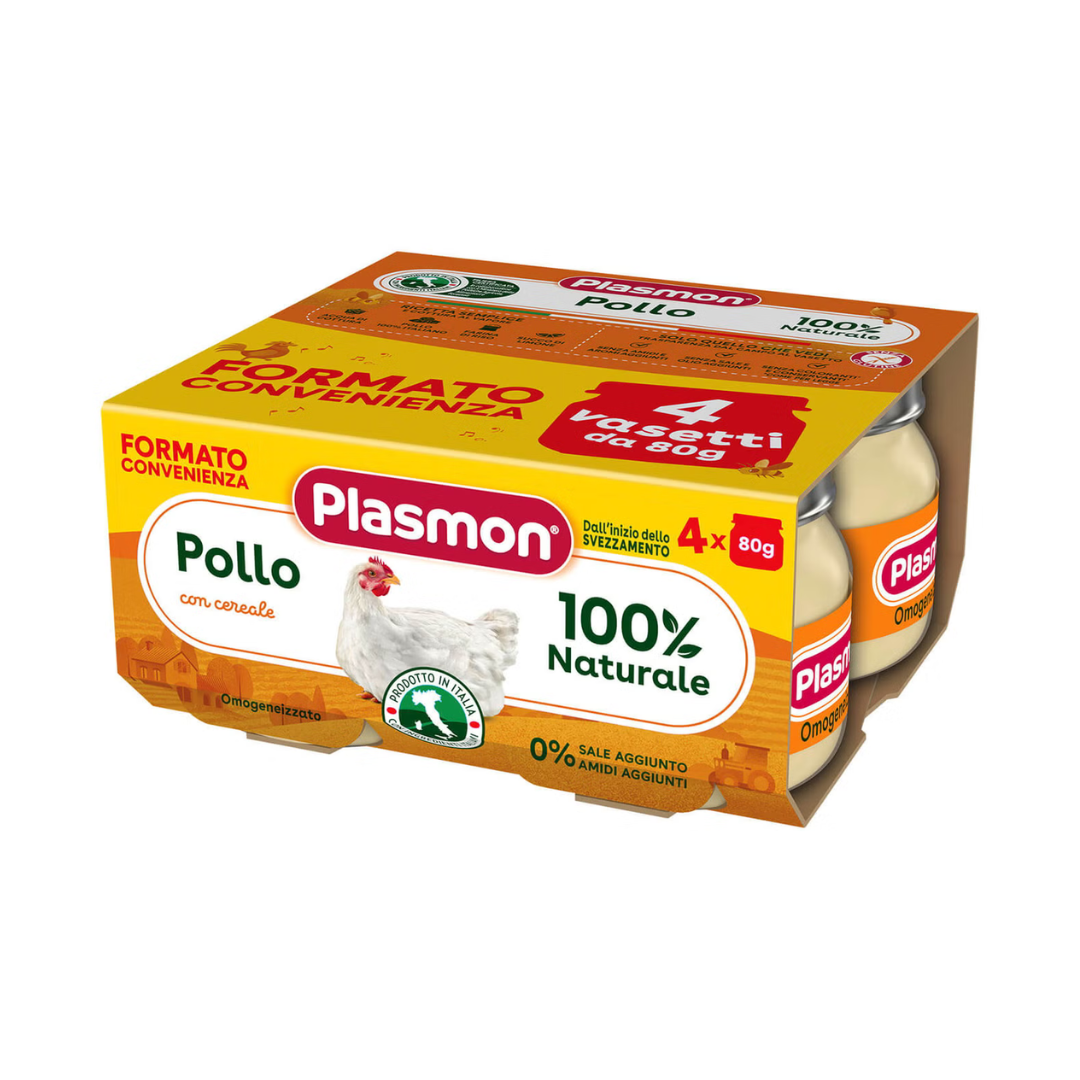 Omogeneizzato Plasmon Pollo 80grx4