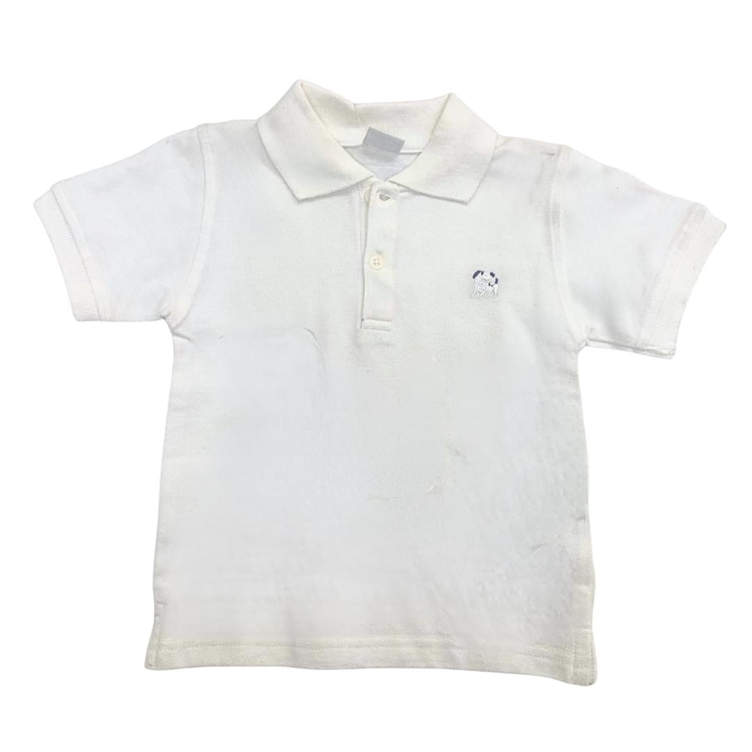 Polo Bambino Bianca con Ricamo Ellepi