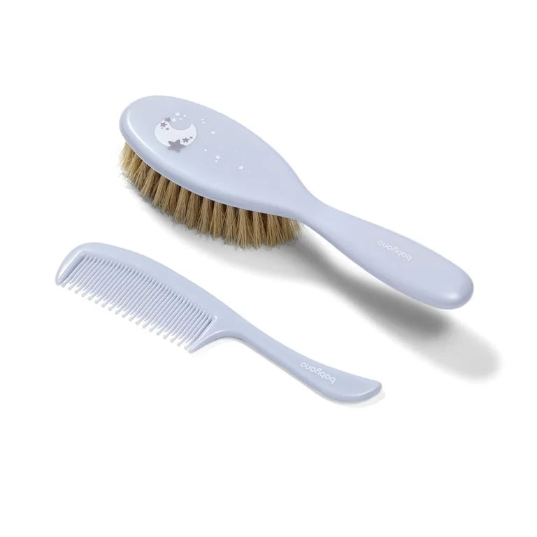 Spazzola e pettine setole morbide naturali BabyOno