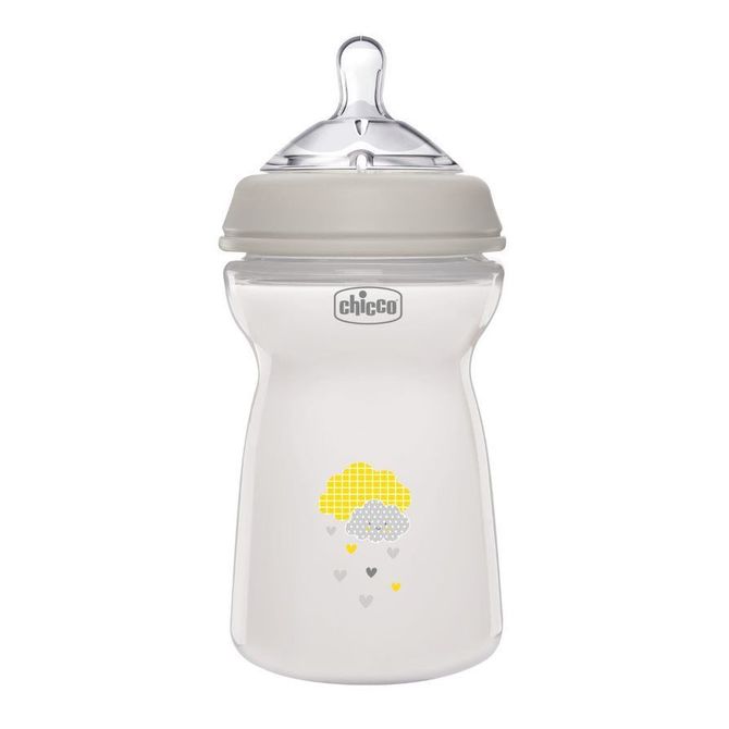 Biberon chicco natural feeling anticolica 330ML 6+ neutro