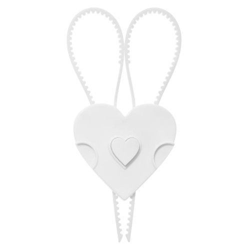 Cerradura de puerta en forma de corazón para seguridad infantil