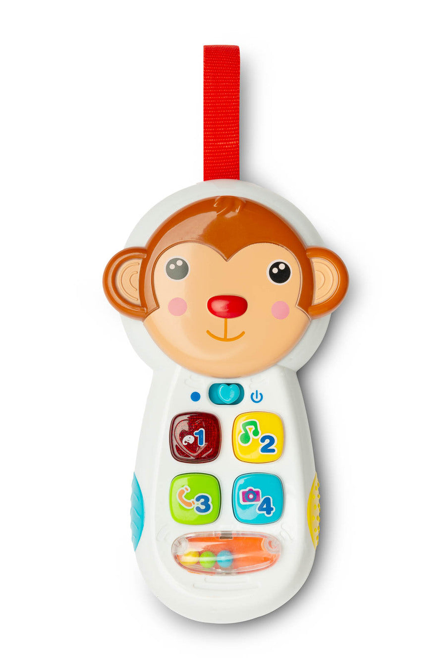 Telefono Giocattolo Interattivo scimmia - Gioco Educativo per Bambini
