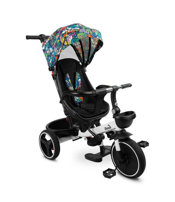 Triciclo reclinable orientado a los padres/orientado a la calle