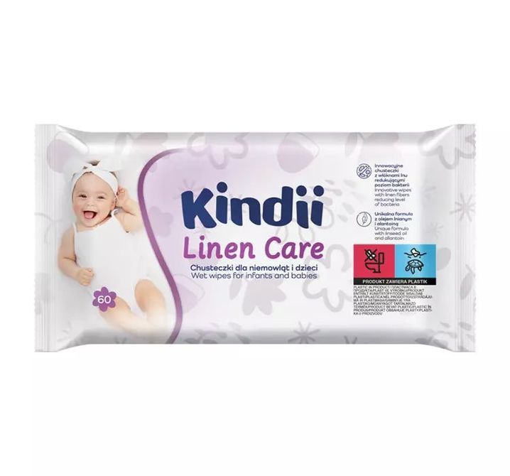 Toallitas Kindii 60 piezas