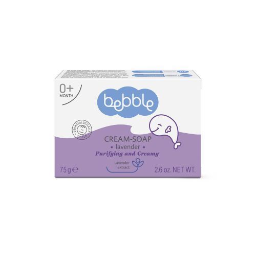 Bebble jabón cremoso con lavanda 75gr