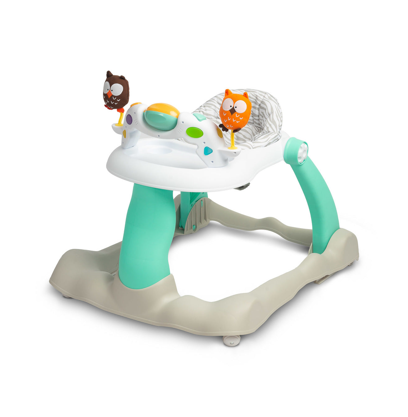 Girello OWLS Evolutivo con Giochi Sensoriali Design Gufo 🦉