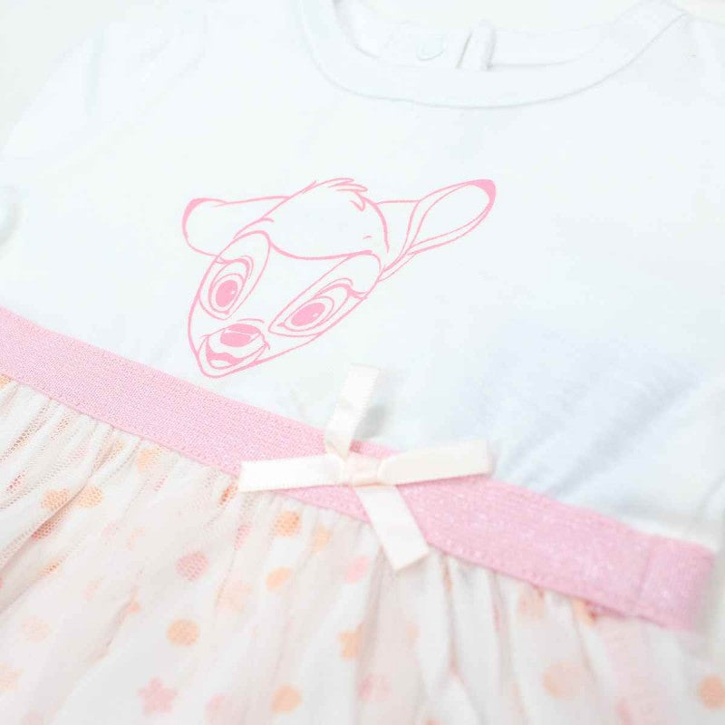 Abitino Bambina Disney Bambi con fascia cordinata
