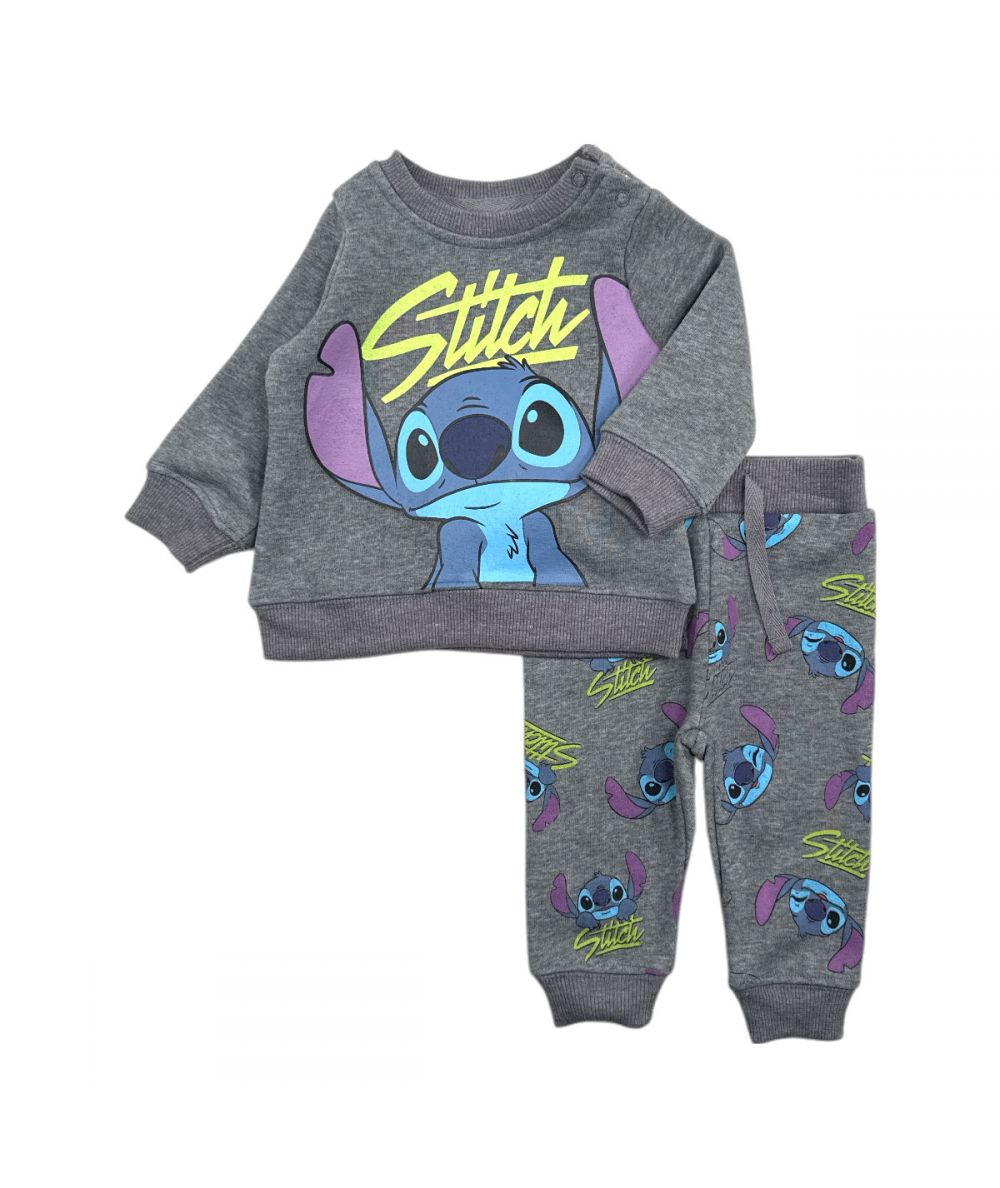 Tuta stitch caldo cotone