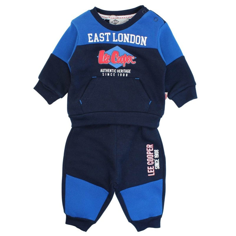 Tuta Sportiva Bambino Lee Cooper - 2 Pezzi con Felpa e Jogger