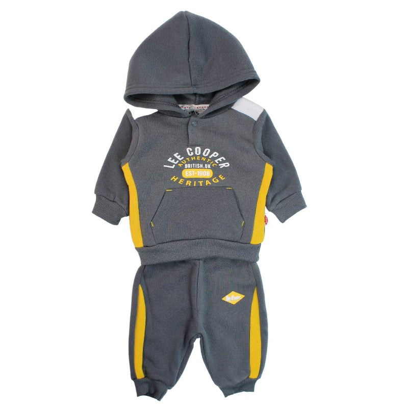 Tuta Sportiva Bambino Lee Cooper - 2 Pezzi con Felpa e Jogger