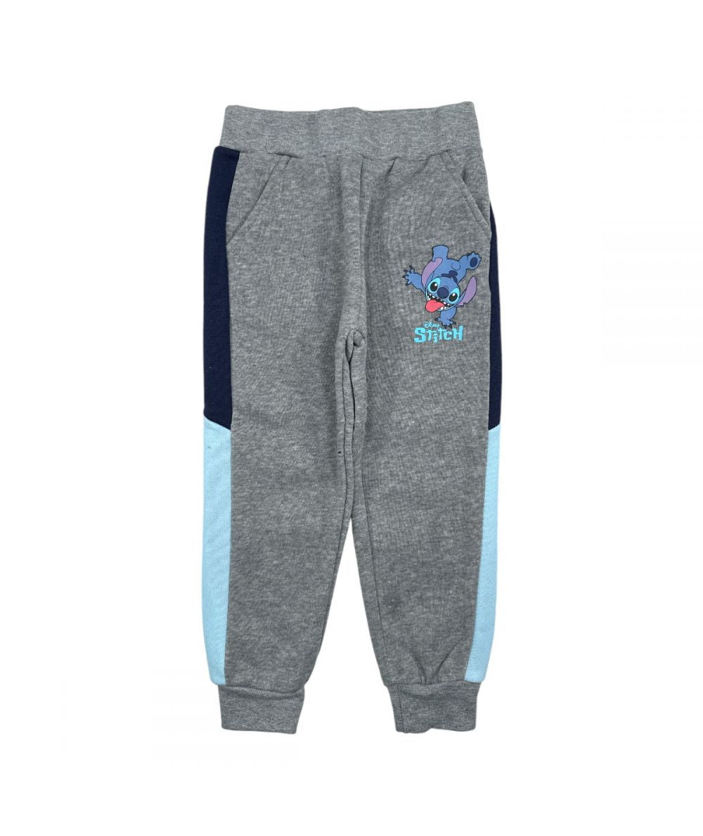 Pantalone tuta Stitch felpato maschietto