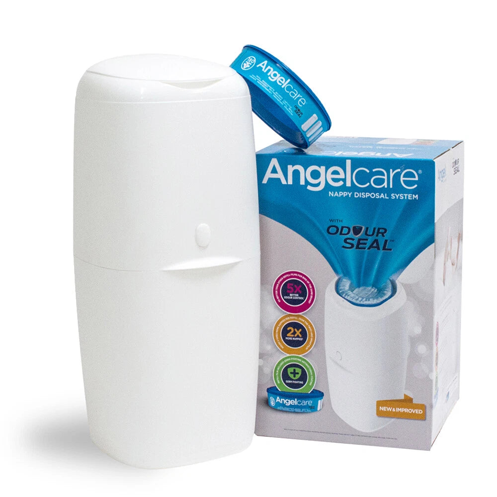 Mangia pannolini + 1 ricarica per pannolini CLASSIC WHITE ANGELCARE