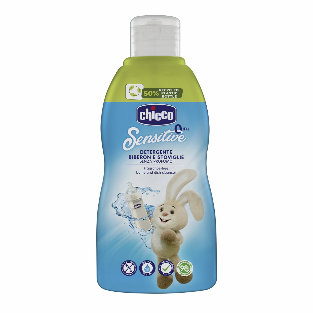 Limpiador de botellas y platos chicco