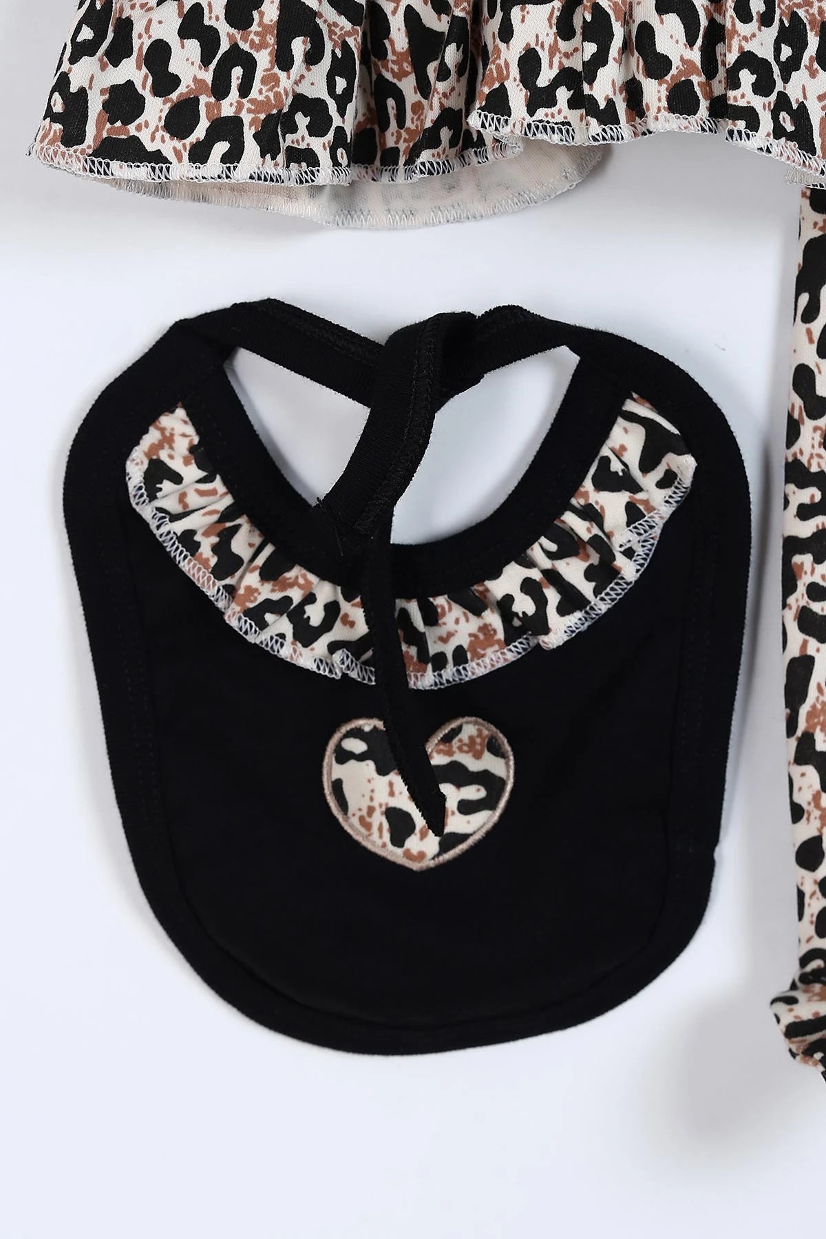Set Nascita 5 pezzi Neonata/ Bimba "Wild Chic" Animalier