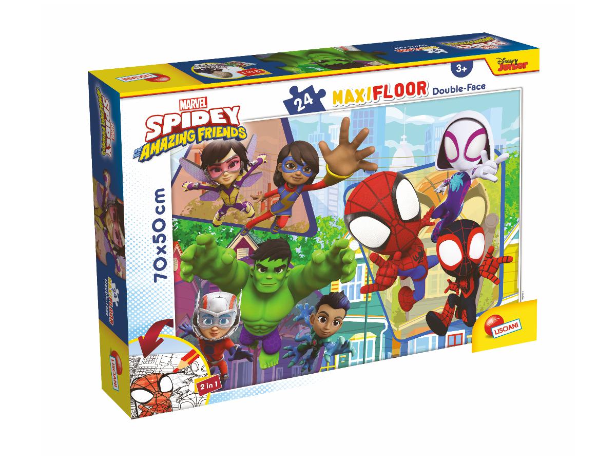 Puzzle Lisciano Spidey 24pz Double-Face
