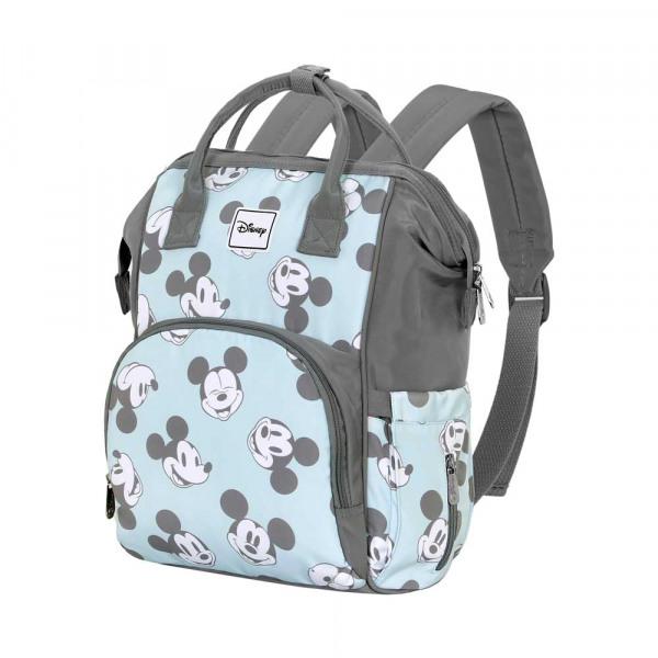 Mochila mamá Mickey Mouse azul