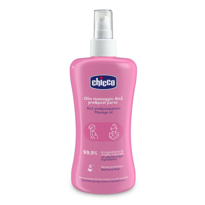 Chicco Olio Massaggio 4in1 Pre & Post Parto 200ml