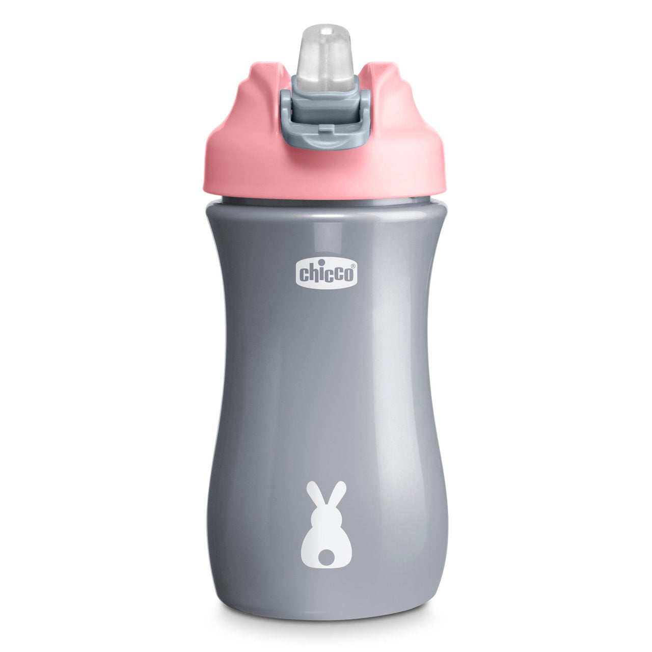 Borraccia in silicone CHICCO 350ML Rosa da 2 anni+