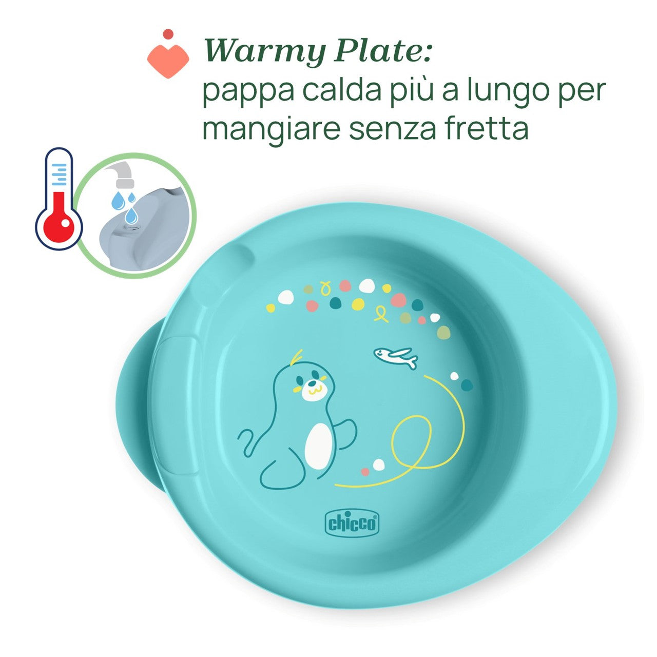 Set Prima Pappa Chicco 6m+ azzurro