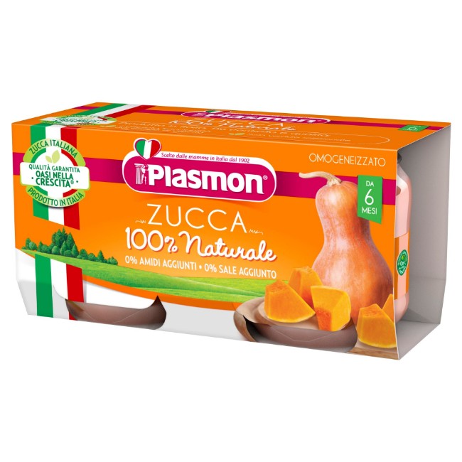 Omogeneizzato Plasmon Zucca 80grx2