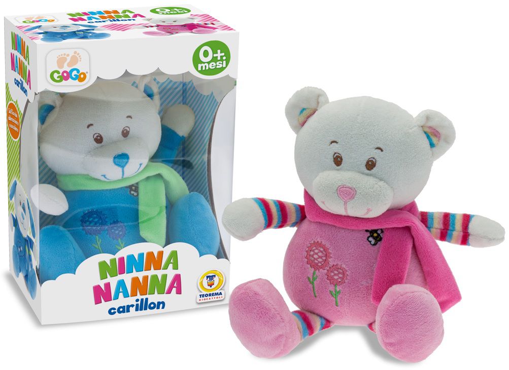 Orsetto Con Sciarpa E Carillon