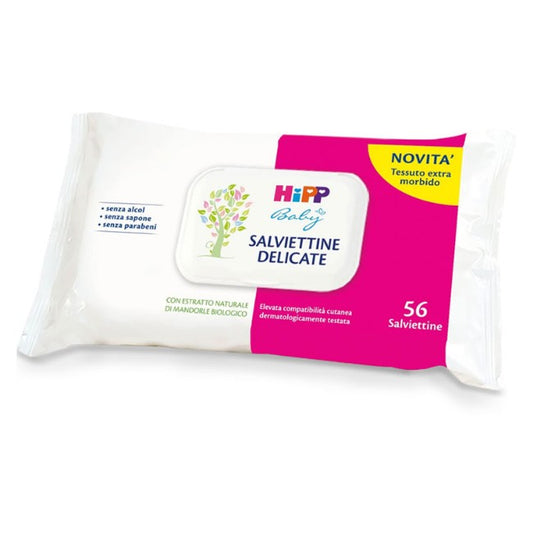 Hipp lingettes délicates 56 pièces