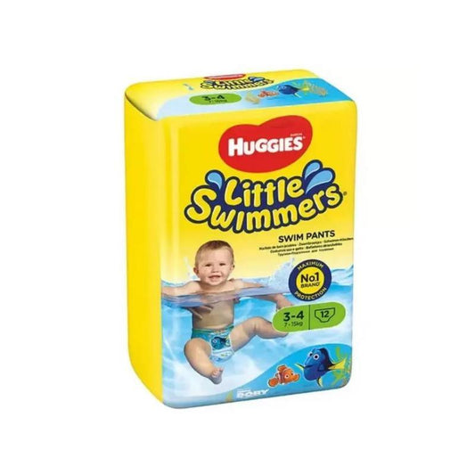 pannolini little swimmers hugghies 3-4 7-15 kg 12 - Baby Shop Store