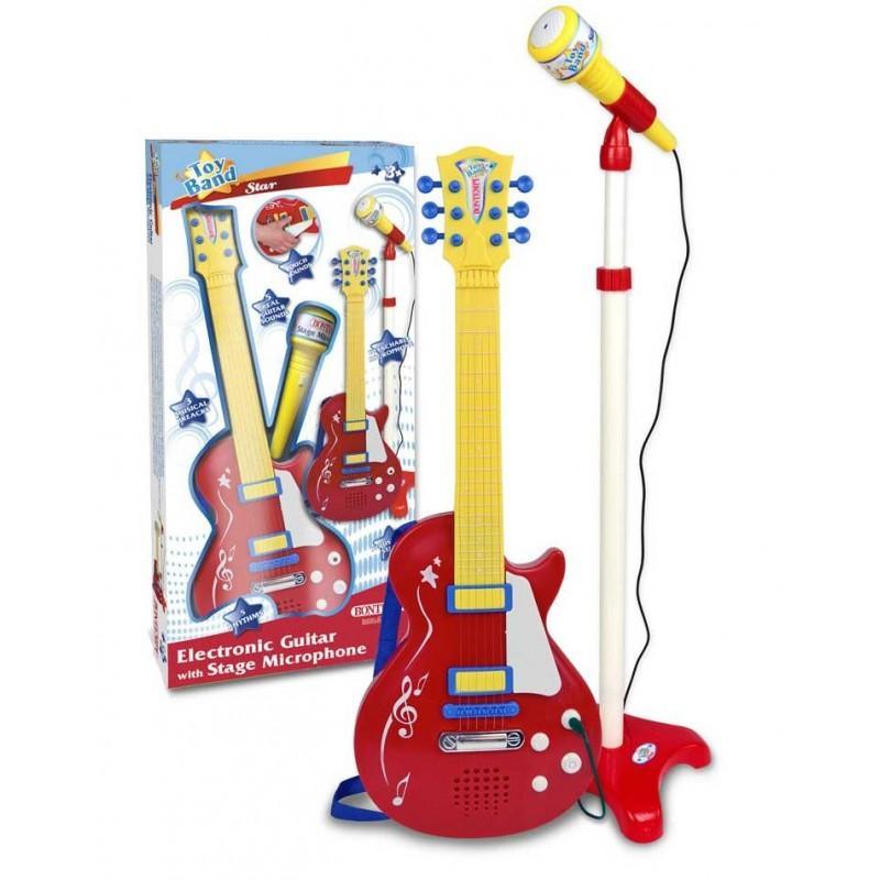 BONTEMPI CHITARRA ROCK + MICROFONO - Baby Shop Store