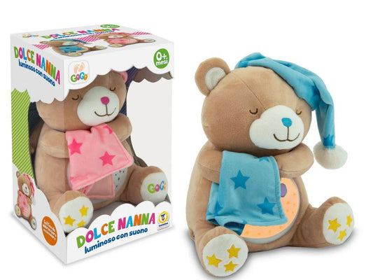 Orsetto dolce nanna luminoso con suono - Baby Shop Store