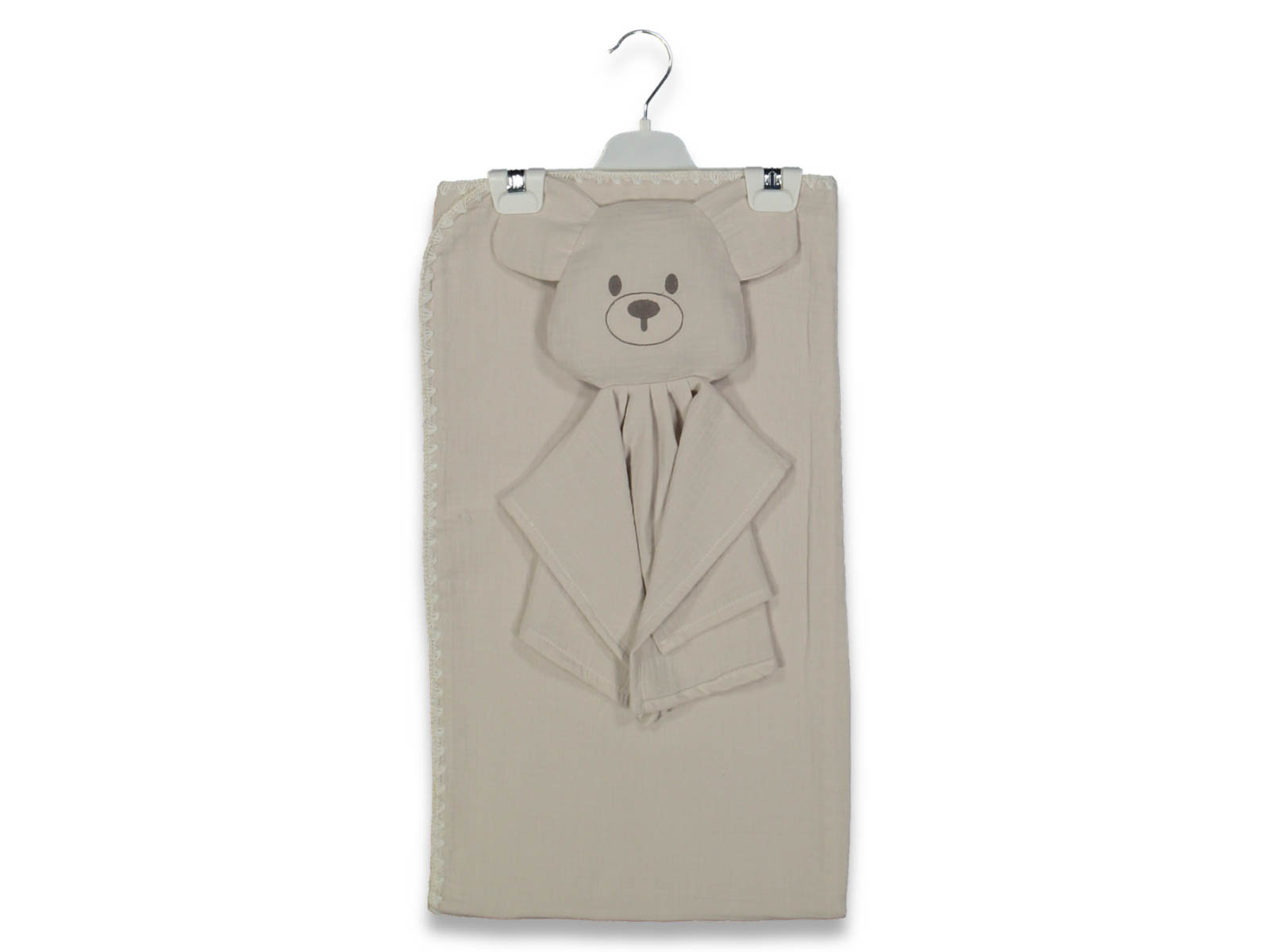 Copertina per Neonato con Cappuccio Orsetto