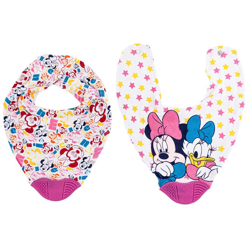 1 bavetta minnie con massaggia gengive colori casu - Baby Shop Store